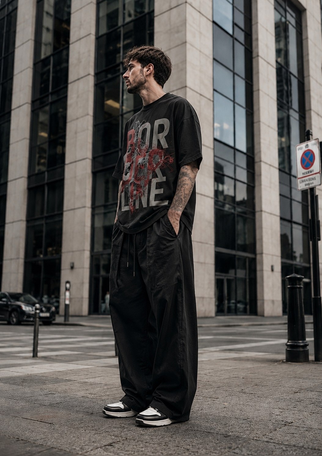 Bloom & Break Oversized T-Shirt